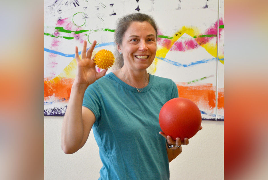 Praxis für Physiotherapie und Osteopathie Brockerhoff und Großkopf in Mannheim - Übungen mit Karen Stupka